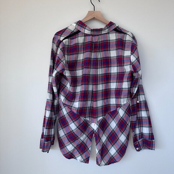 Sam Edelman Riley Button Down Zipper Split Back size M - Picture 2 of 4